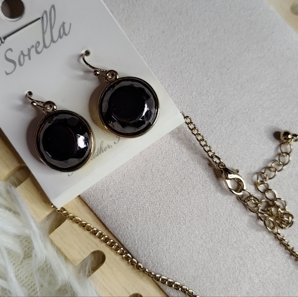 Ella Fashion Gold Plated Necklace set - Picture 7 of 10